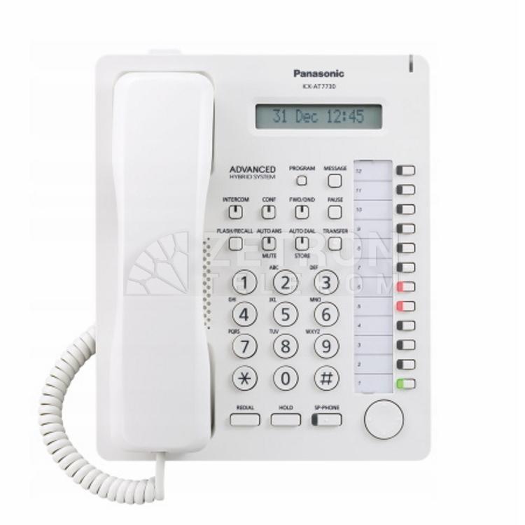 Panasonic KX-AT7730 Белый | Системный телефон